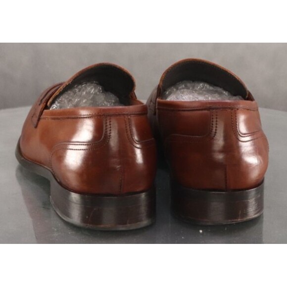 To Boot New York Men's Penny Loafer Dress Shoes Size EU 7.5 US 8.5 Made In Italy - Picture 7 of 12